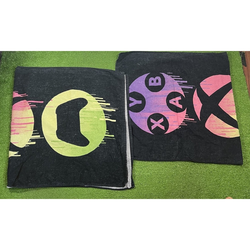 XBOX Official Towel Beach Bath Swimming Kids - 28" x 58" Microsoft Xbox Lot Of 2